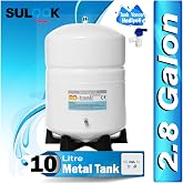 SULOOK 3776 Su Arıtma Deposu,Su Arıtma Tankı(2.8 Galon) 10 Litre Metal Tank-ro
