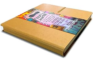 Ranger Dylusions Creative Journal Square, Cartulina, marrón, 9x1x8.5 Inches