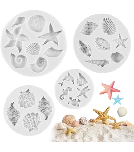 4 Stuks Siliconen Chocolade & Gummy Mallen - Dieren & Fruit Designs