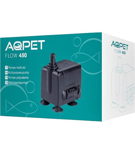 Pompe à Eau Pour Aquarium 600 L/h Réglable Pour Aquarium Eau Douce Et Marin 3000149298518