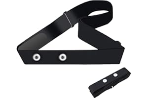 MALOUSUN Brustgurt Pulsmesser,Herzfrequenzmesser Brustgurt Verstellbar 70cm bis 105cm,Bluetooth ANT+ Pulsgurt,Ersatzgurt Kompatibel mit Herzfrequenzsensor Garmin,Wahoo,Polar H10,Coospo,Magene,Bryton,Livlov