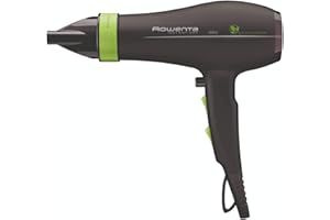 Rowenta CV6030 Asciugacapelli Sistema Instant Dry, Phon per Capelli 2110W, 6 Combinazioni di Velocità/Temperatura, Generatore di Ioni