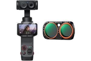 K&F CONCEPT variabel ND2-32 filtersats kompatibel med Insta360 Luna Ultra