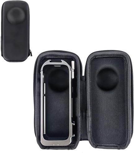 Copriobiettivo In Silicone Per Insta360 Go 2: Custodia Protettiva Nera, Leggera