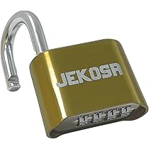 Jekosa® JKC50 [Waterproof] Heavy Duty Combination Padlock Outdoor