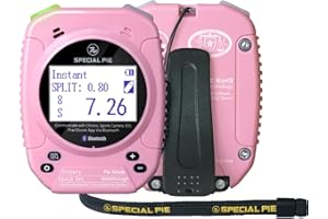 SPECIAL PIE Shot Timer, IPSC Shot Timer, minuterie de compétition USPSA, APSC, IDPA, Accessoires d'entraînement de tir d'armes à feu (Rose)