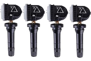 ANBOO 4 sztuki czujnik ciśnienia w oponach TPMS 433 MHz do Opel Mokka, Insignia, Corsa, Antara, Zafira - w zestawie numery OE 13506028, 13594222, 13598773