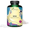 MSM Integratore | 365 capsule | 2000 mg Metilsulfonilmetano per dose | Zolfo Organico MSM puro al 99,9% | Salute delle Artico