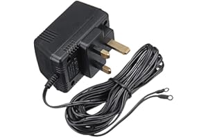 PANTHEM Doorbell Transformer with 5M Long Cable, Supply Power Adapter Transformer Cable for Video Doorbell (Black)