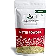Organature Organic Methi Powder USDA Certified Dried Fenugreek Powder | Methi Dana Powder | Indian Spices & Masala Pack of 400 Grams