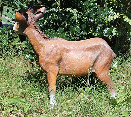 Dekofigur Geißbock Ziege „Bruce“ Gartenfigur Tierfigur Dekoration Garten - 3