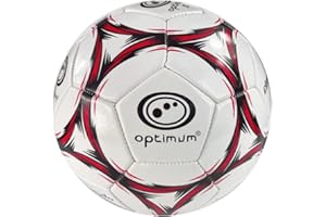 Optimum Classico All-Weather Football Ball - Stylish, Soft-Touch PVC, Even Pressure, Ideal for Training & Matches, Suitable for All Grounds, for Boys, Teens & Footballers of All Ages
