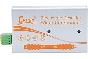 CPTDCL Descalcificador electrónico de agua acondicionadora de agua dura para tubería de cobre PVC (12 V)