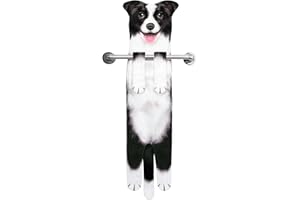 AGRIMONY Regali Divertenti Cane Asciugamani - Idee Regalo Decorazioni Oggetti Cucina Bagno Gadget Utili Originali per La Casa Nuova - Regali Natale Compleanno per Uomo Donna Mamma Papà Amanti dei Cani