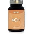 40+ by Soov | Perimenopause Multivitamin Supplement for Women | 60 Vegan Capsules | G&G Vitamins