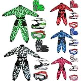 【Guantes Motocrosss Niños】Cierre seguro de la muñeca con velcro
