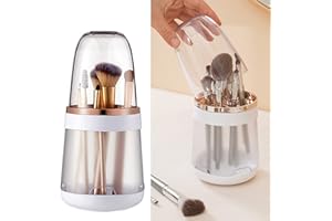 Tohoee Pennello da Trucco Titolare Organizzatore Cosmetico Staccabile Multifunzione Pulizia Delle Spazzole Supporto per Asciugatura Scatola di Immagazzinaggio