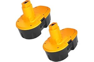 Moticett 2 Piezas 3.6Ah DC9096 Batería Repuesto para Dewalt Batería 18V NI-MH Compatible para Dewalt DC9096 DC9098 DE9039 DE9095 DE9096 DW9096 DC330 DC725 DC925 Herramienta Batería