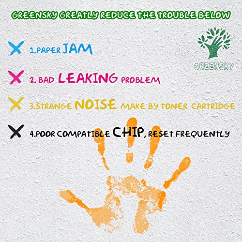 GREENSKY Kompatible Tonerkartuschen Ersatz für Samsung MLT-D101S (1 Schwarz) für Samsung ML-2160 ML-2161 ML-2162 ML-2162G ML-2165 ML-2165W ML-2166W ML-2168 SCX-3400 SCX-3401 SCX-3400F SCX-3401FH SCX-3405 SCX-3405F SCX-3405FW SCX-3405W SCX-3406HW SF-760 SF-760P SF-761P - 5