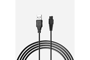 Yattoper 5v 1a USB Ladekabel Ersatzkabel Kompatibel mit Gardena Set ClassicCut Li 9853/9854/9855 ComfortCut Li 9856/9857/9858 Grasschere，schwarz (Nicht kompatibel mit AkkuCut Li und Gardena 9850)