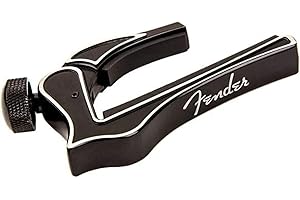 Fender 0990409000 Dragon Kapodaster, Czarny, 7.6 x 17.8 x 22.9 cm