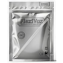 FlexiVox Training Vocale Con Metodo Lax Vox - Kit Completo Con Tubo, Ebook E Accessori (Rosso) - Foto 4