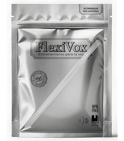 Lot De 5 Tubes Thérapie Vocale 10x14mm - Stérilisables Autoclave - Sans Odeur - Longue Durée