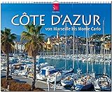 CÔTE D' AZUR - Von Marseille bis Monte Carlo - Original Stürtz-Kalender 2017 - Großformat-Kalender 60 x 48 cm by