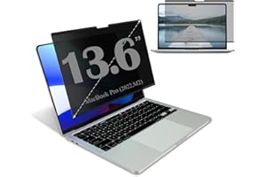 S YTALAND Ytaland Filtro de Pantalla de privacidad magnético para MacBook Air 13.6" M2 Chip 2022 (modelo: A2681), Protector de Pantalla de privacidad Anti-luz Azul, para MacBook Air 13.6"