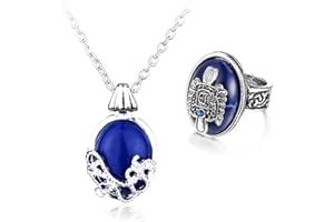 HJYZY The Vampire Daylight Walking Signet Damon's Ring Set Daywalking Katherine cristallo zaffiro collana con adesivi 12 pezzi, Zinco, Nessuna pietra preziosa