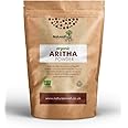 Natures Root Organic Aritha Powder 125g – 100% Natural Certified Soapnut Powder – Orgnaic Hair Shampoo & Conditioner – Herbal Ayurveda Powder for Hair