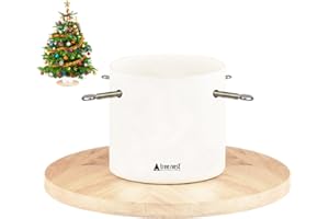 Tree Nest Christbaumständer Weihnachtsbaumständer Baumständer Tannenbaumständer Weihnachtsbaum Standfuß Ständer mit Wasserbehälter - Moonlight Christmas Tree Stand für Bäume bis 2m, 3-9cm Stamm Weiß
