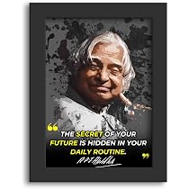 DmcreativityCraft Motivational Quotes Wall Frames APJ Abdul Kalam ...