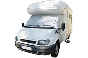 UK Custom Covers TSW904SILVER Thermal Windscreen Wrap Cover Silver - Fits Ford Transit Van 2000-2013