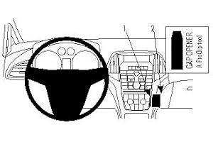 Brodit ProClip 854437 Staffa per Auto ad Incastro, Angled Mount