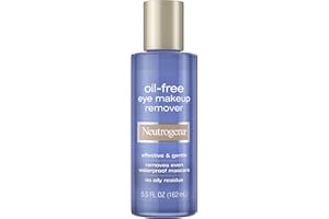 Neutrogena 070501050651 Oil-Free Eye Makeup Remover, 5.5 Fl. Oz