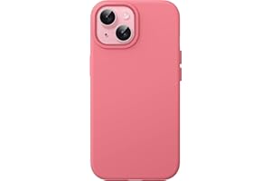 ‎JETECH JETech Silikonowy Etui dla iPhone 15 6,1 Cala, Jedwabisty Miękki w Dotyku Futerał Ochronny na Całe Ciało, Odporny na Wstrząsy Case (Guawa)