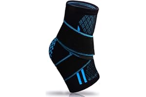 U-PICK Chaussettes pour fasciite plantaire, chevilles à pression avec soutien à la voûte plantaire pour réduire l'enflure et la tendinite d'Achille et la douleur au talon. Soulage la douleur au pied