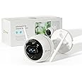 EZVIZ Dual Lens Camera, Colour Night Vision without Light, AI-Powered Human / Vehicle Detection, Security Camera Outdoor 1080P, Strobe & Siren Alarm, SD Card / Cloud Storage, IP67 Waterproof (C3X)