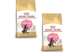 Royal Canin Maine Coon Kitten | Opakowanie podwójne | 2 x 400 g | Karma dla kotów | Specjalnie zaprojektowana dla kociąt Maine Coon | wspomaga trawienie i układ odpornościowy