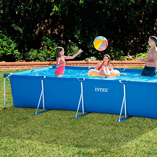 Intex Aufstellpool Frame Pool Set Family, blau, 450 x 220 x 84 cm - 2