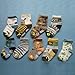 TOOGOO(R) Toddler Baby Cartoon Patterns Cotton Socks Kids Anti-slip Sole Cute Socks