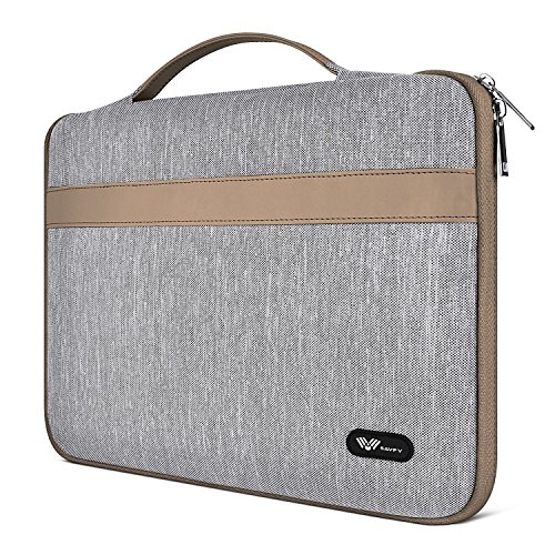 SAVFY Laptophülle 15.6 Zoll Laptop tasche Laptop Sleeve Laptop Tasche Laptop Case Cover mit einer Bildschirmdiagonale von 14-15.6 Zoll, grau