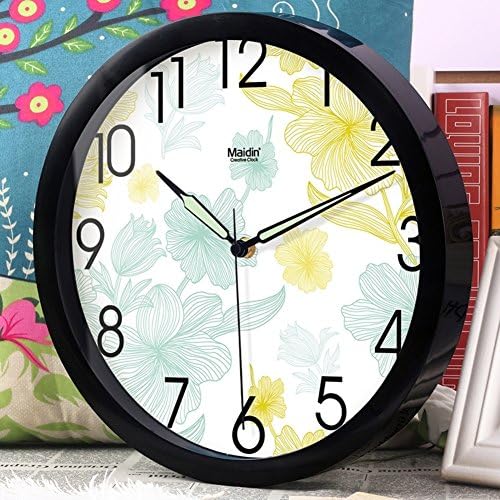 Luminous wall clock/Living room fashion mute wall clock/European creative double-sided clock/ double wall clock/Clock-B 14inch