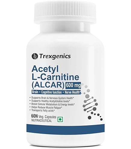 HealthVit Acetyl L Carnitine For Muscle, Heart and Brain, Weight Management  (500mg, 60 Capsules) : Amazon.in: Health & Personal Care