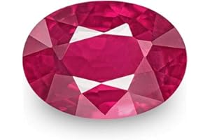 LMDPRAJAPATIS 4.00 Carat Natural AA++ Quality Burma Ruby Manik Astrological Purpose Stone Original Unheated Untreated Earth Mind Certified Natural Loose Ruby Gemstone