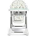 Mamas & Papas Snax Adjustable Highchair, Reclines, Foldable with Removable Tray, Animal Alphabet