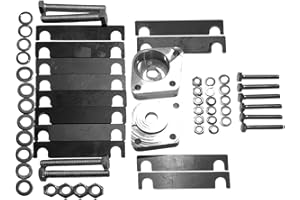 Truh.pl Entretoises de rotules supérieures de 40 mm, avec plaques de le réglage du carrossage, pour Mitsubishi Pajero II, Pajero Sport I, L200 avec suspension Lift, bras de suspension Pajero, tuning