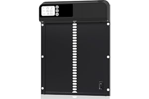Yoarmyt 2023 Porte Automatique Poulailler avec Fonction Anti- Clip, Chronométré et Actionné Manuellement Alliage d'aluminium Porte Poulailler Automatique, Automatique Alimenté par Batterie