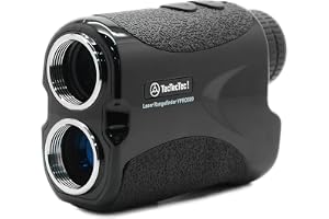 TecTecTec VPRO500 Golfavståndsmätare med hög precision, laseravståndsmätare kikare med stiftsensor och batteri, golftillbehör för golf och jakt –